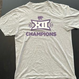 Kansas State 2019 Big 12 Basketball Champions T-Shirt